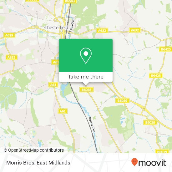 Morris Bros map