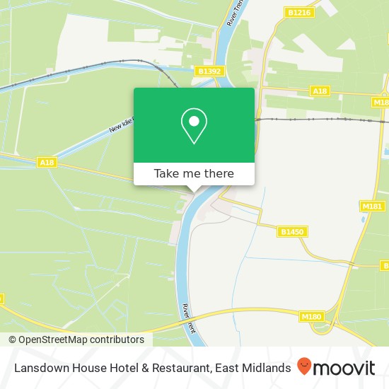 Lansdown House Hotel & Restaurant map