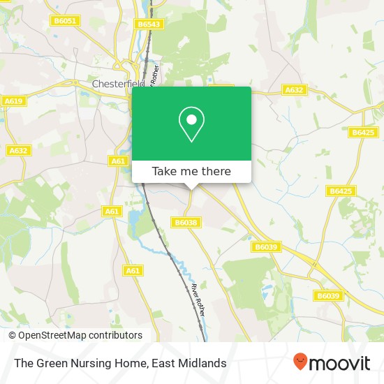 The Green Nursing Home map