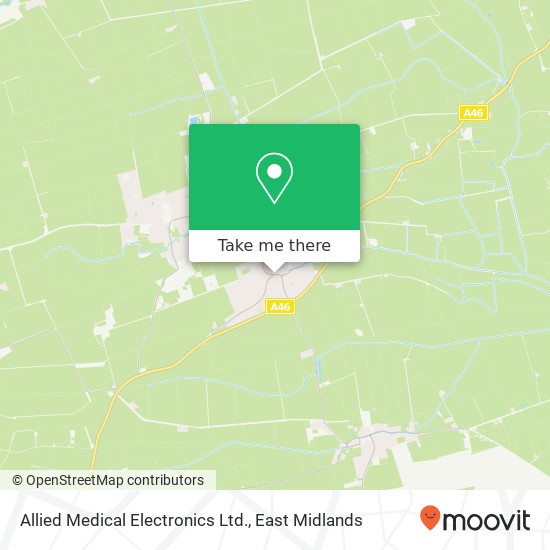 Allied Medical Electronics Ltd. map