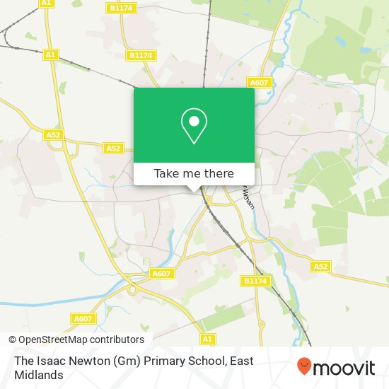 The Isaac Newton (Gm) Primary School map