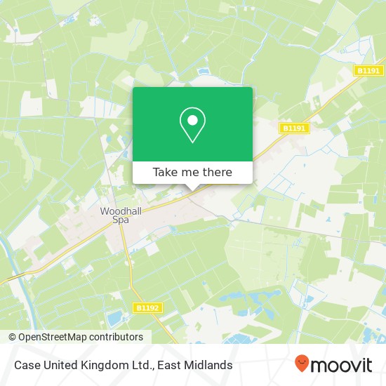 Case United Kingdom Ltd. map