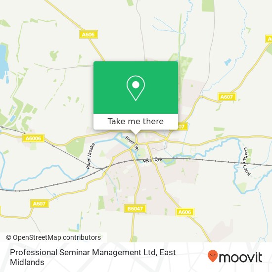 Professional Seminar Management Ltd map