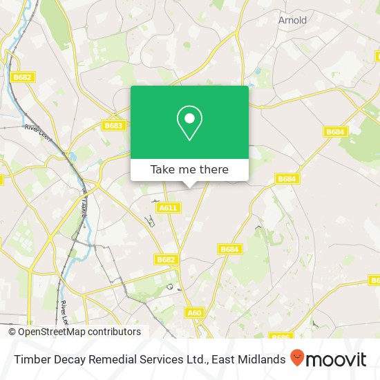 Timber Decay Remedial Services Ltd. map