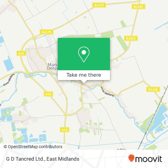 G D Tancred Ltd. map