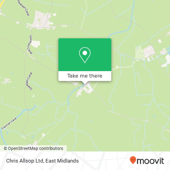 Chris Allsop Ltd map