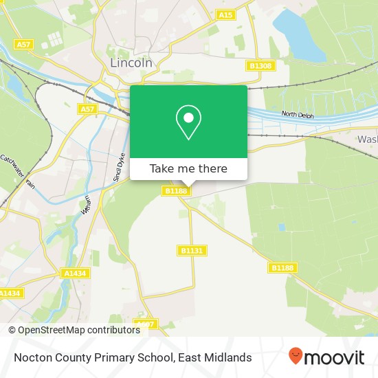 Nocton County Primary School map