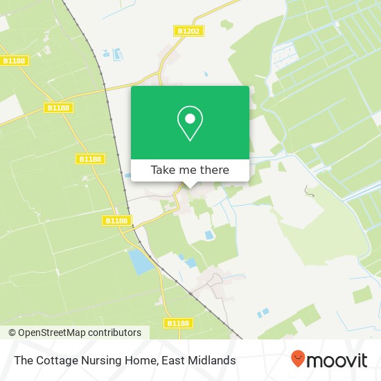 The Cottage Nursing Home map