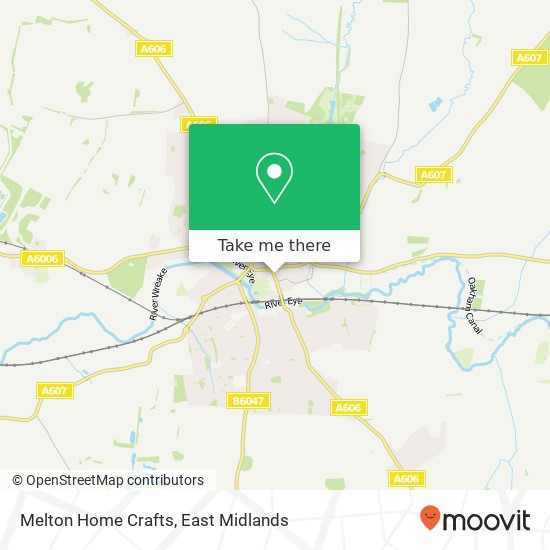 Melton Home Crafts map