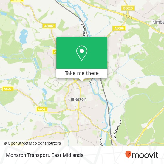 Monarch Transport map