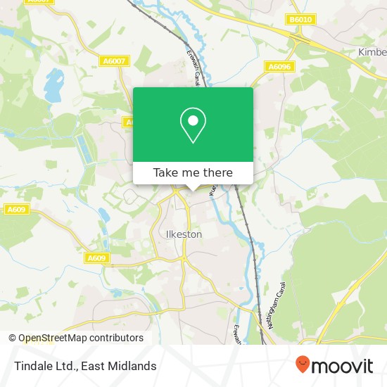 Tindale Ltd. map
