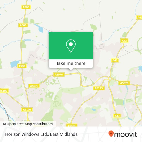 Horizon Windows Ltd. map