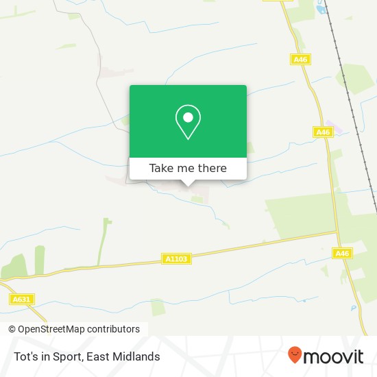 Tot's in Sport map