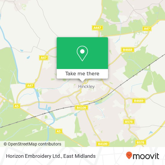 Horizon Embroidery Ltd. map