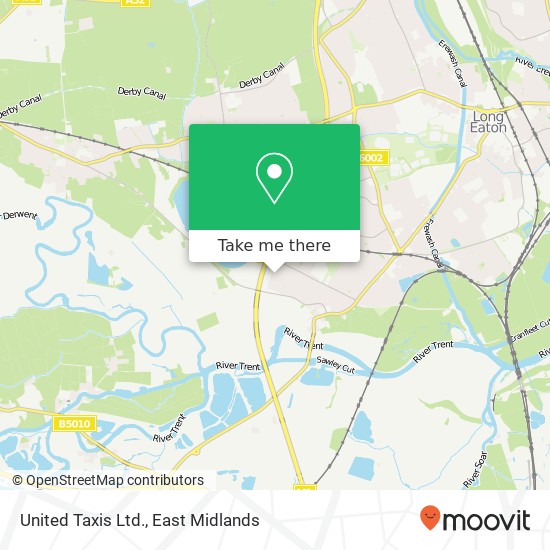 United Taxis Ltd. map