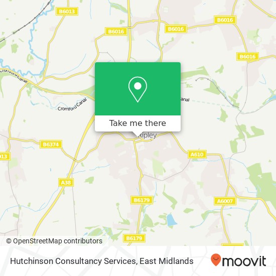 Hutchinson Consultancy Services map
