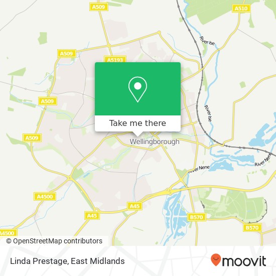Linda Prestage map
