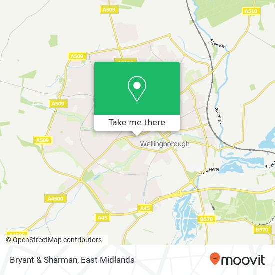 Bryant & Sharman map