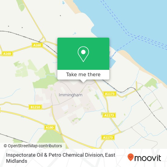 Inspectorate Oil & Petro Chemical Division map