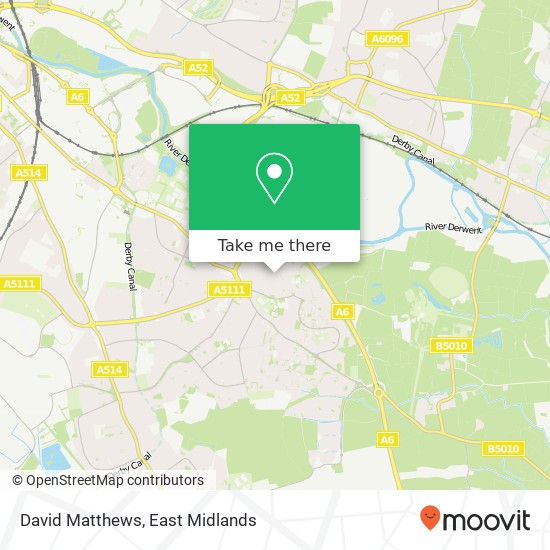 David Matthews map