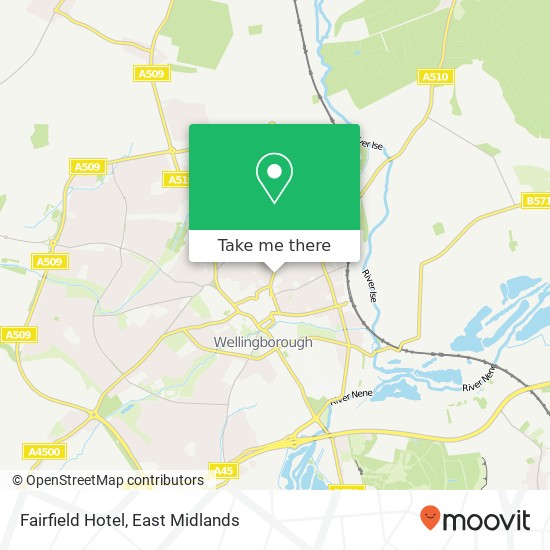 Fairfield Hotel map