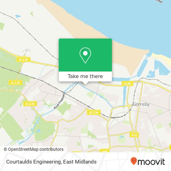 Courtaulds Engineering map