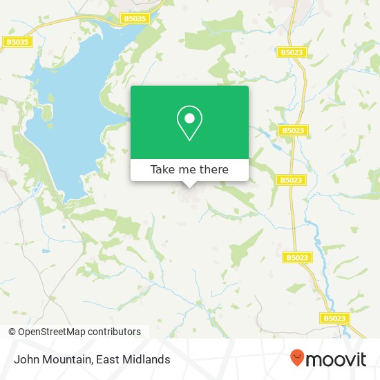 John Mountain map