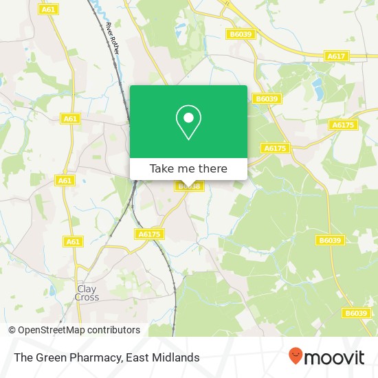 The Green Pharmacy map