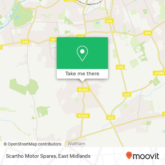Scartho Motor Spares map