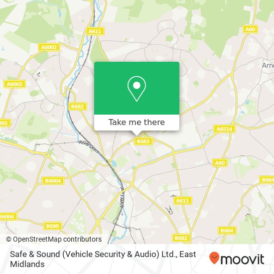 Safe & Sound (Vehicle Security & Audio) Ltd. map