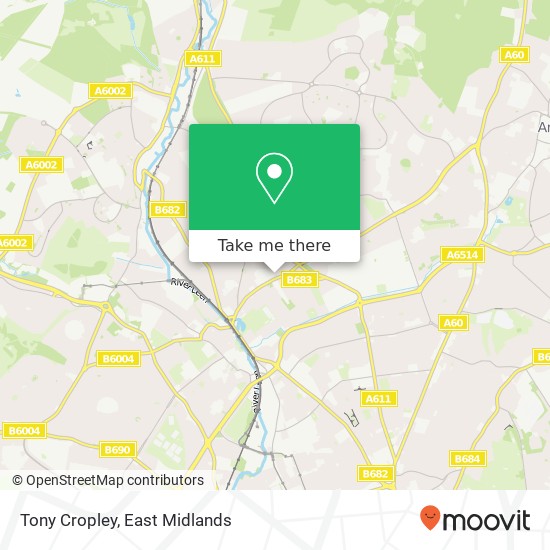 Tony Cropley map