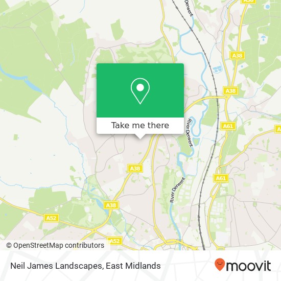 Neil James Landscapes map