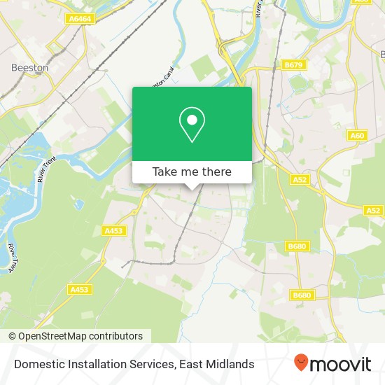 Domestic Installation Services map