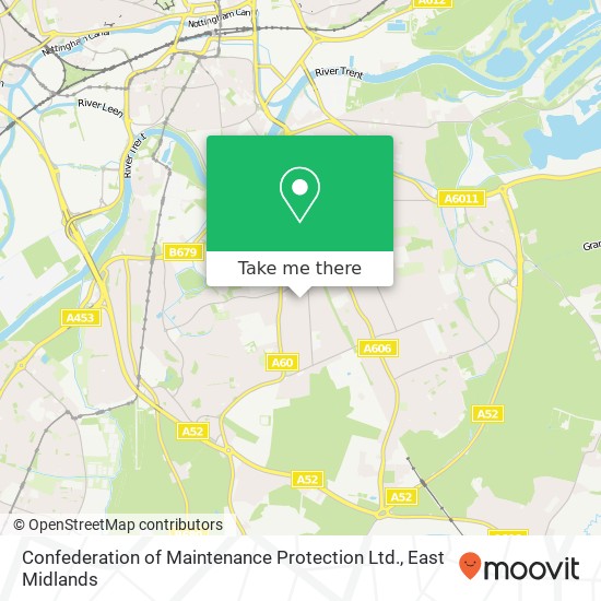 Confederation of Maintenance Protection Ltd. map