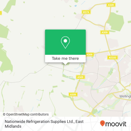 Nationwide Refrigeration Supplies Ltd. map