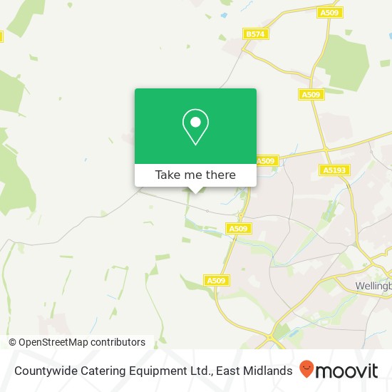 Countywide Catering Equipment Ltd. map