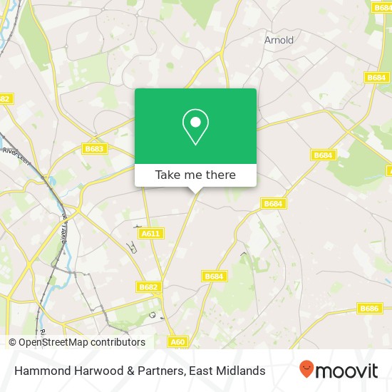 Hammond Harwood & Partners map