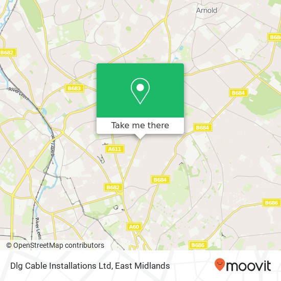 Dlg Cable Installations Ltd map