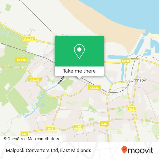 Malpack Converters Ltd map