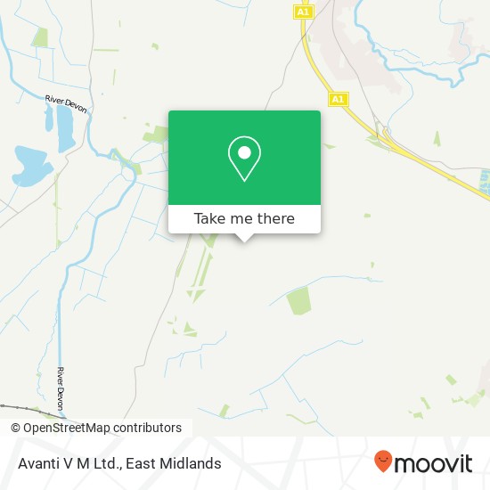 Avanti V M Ltd. map