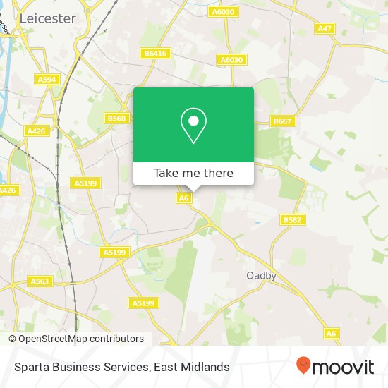 Sparta Business Services map