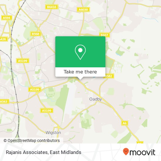 Rajanis Associates map