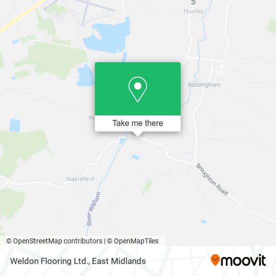 Weldon Flooring Ltd. map