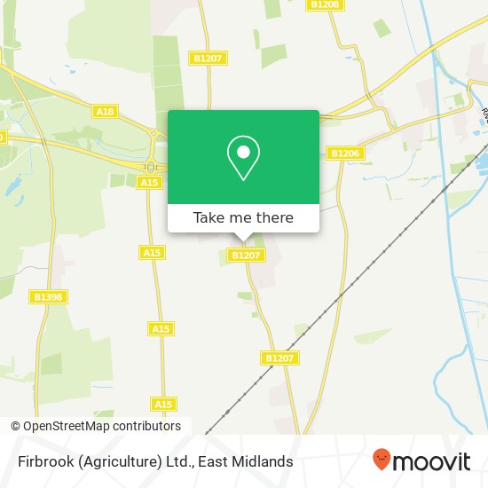 Firbrook (Agriculture) Ltd. map