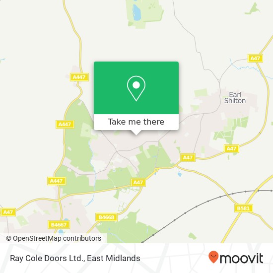 Ray Cole Doors Ltd. map