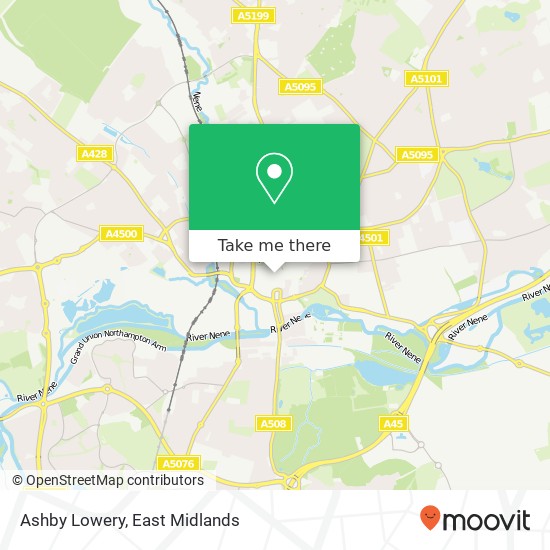 Ashby Lowery map