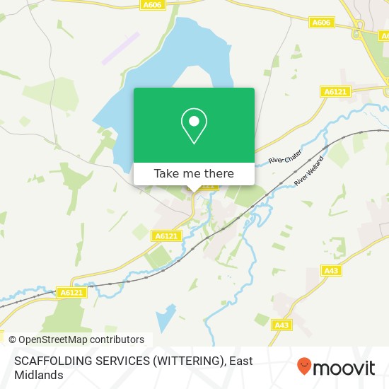 SCAFFOLDING SERVICES (WITTERING) map
