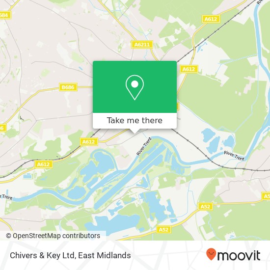 Chivers & Key Ltd map