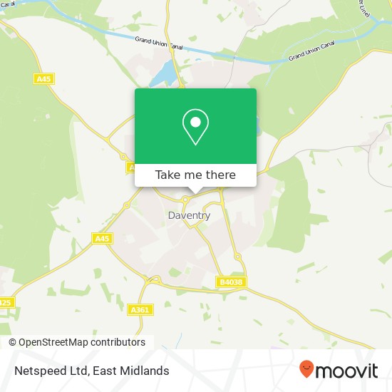 Netspeed Ltd map