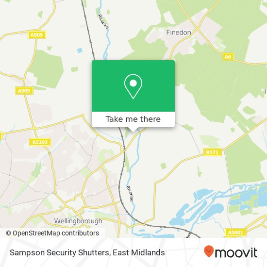 Sampson Security Shutters map